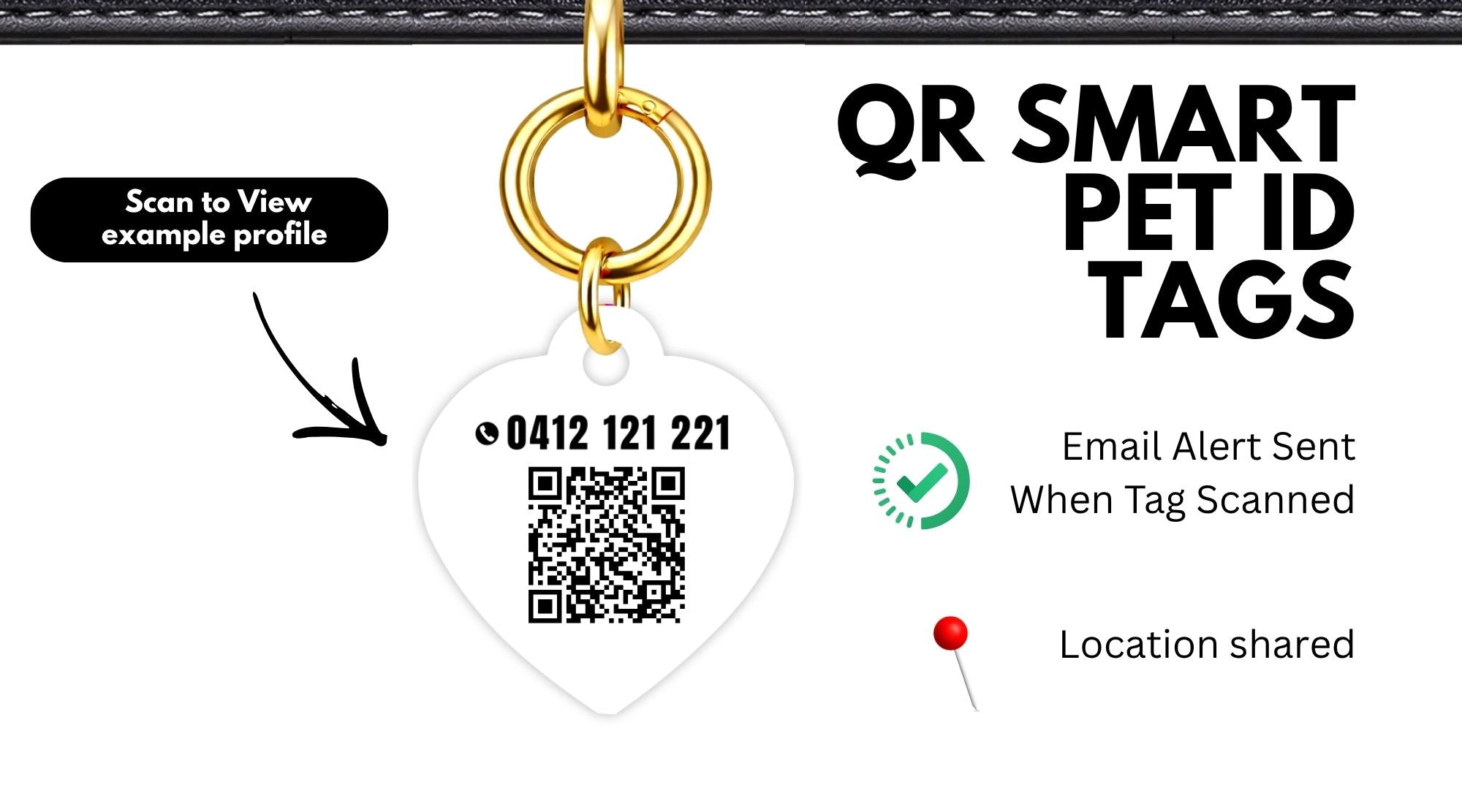 QR Smart Pet ID Tags | Scan to Find Your Dog | Dogsy & Co