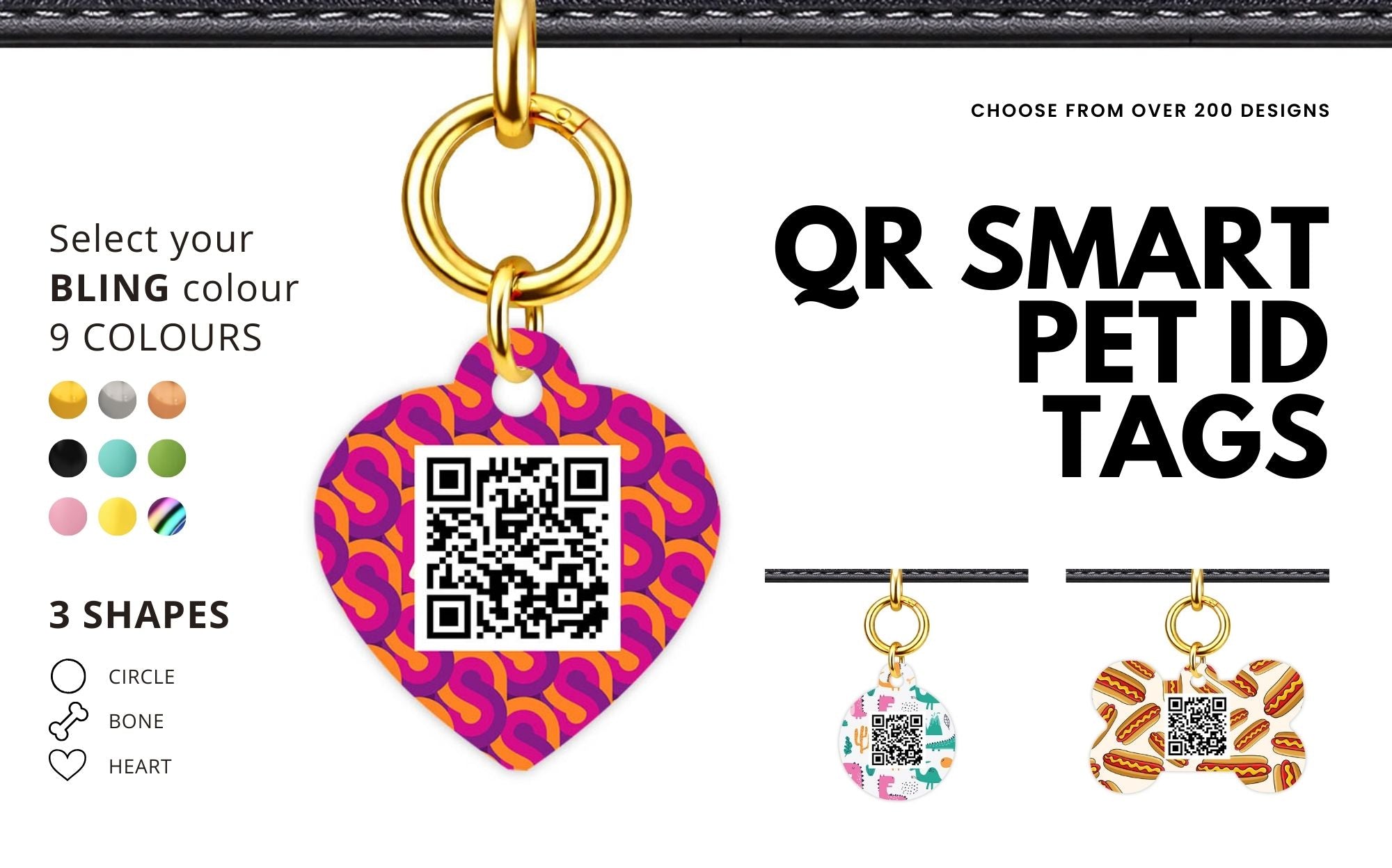 Pet Id Tags QR CODE
