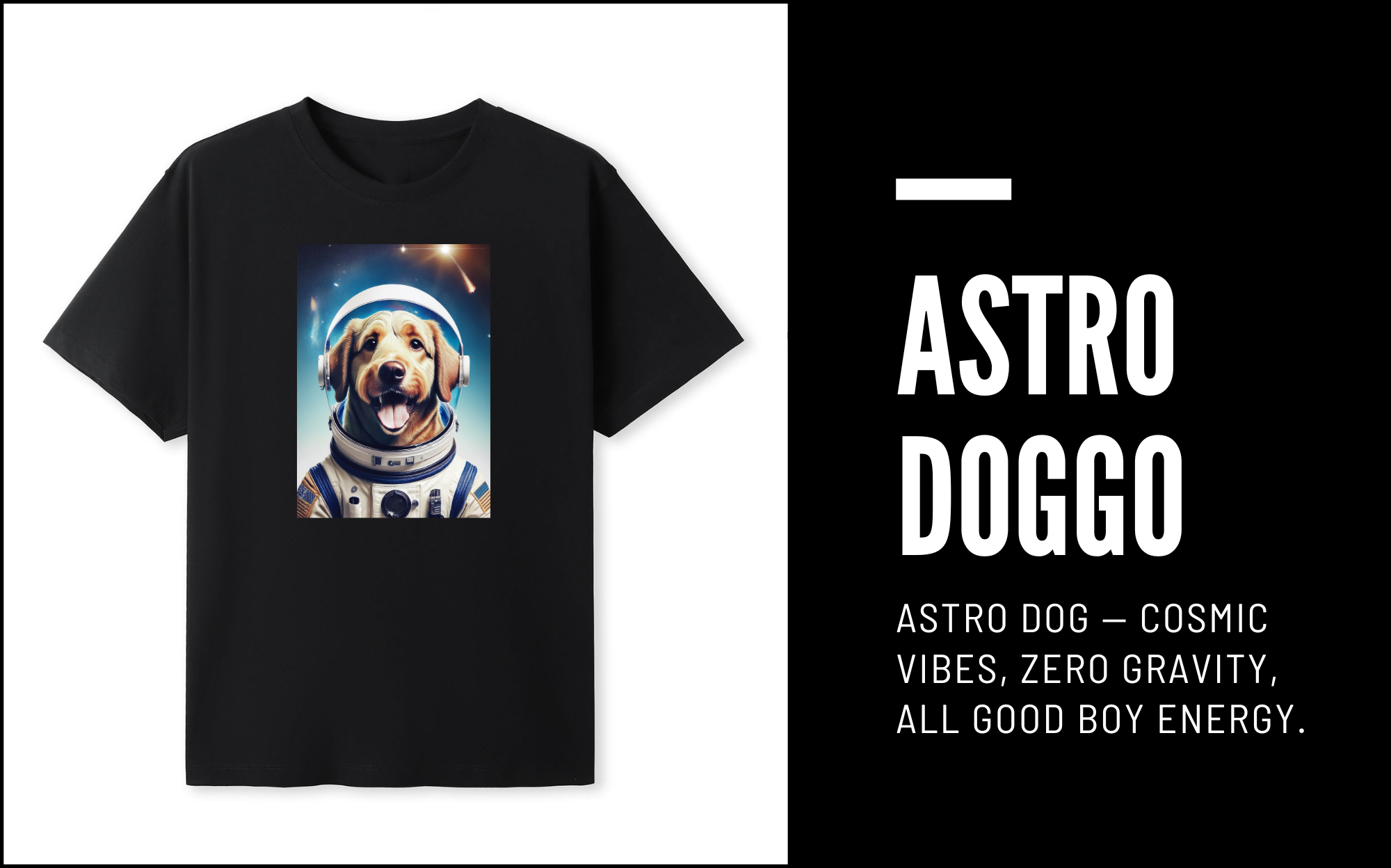 Astronaut Dog Series