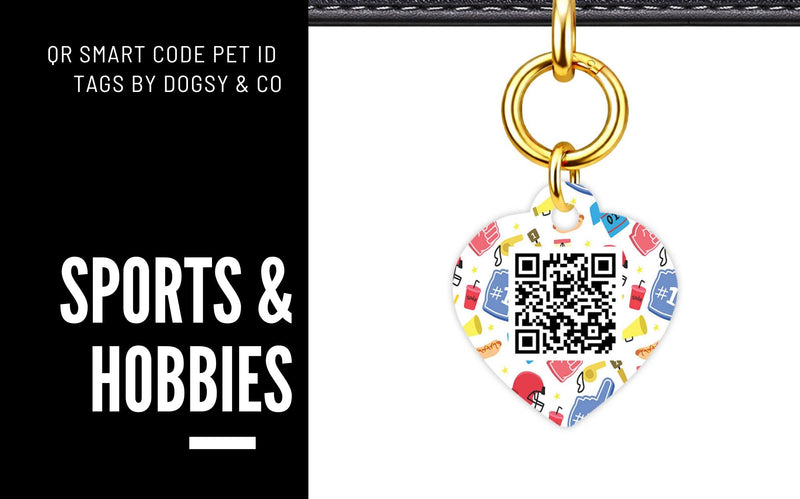 Sports & Hobbies QR SMART Pet Id
