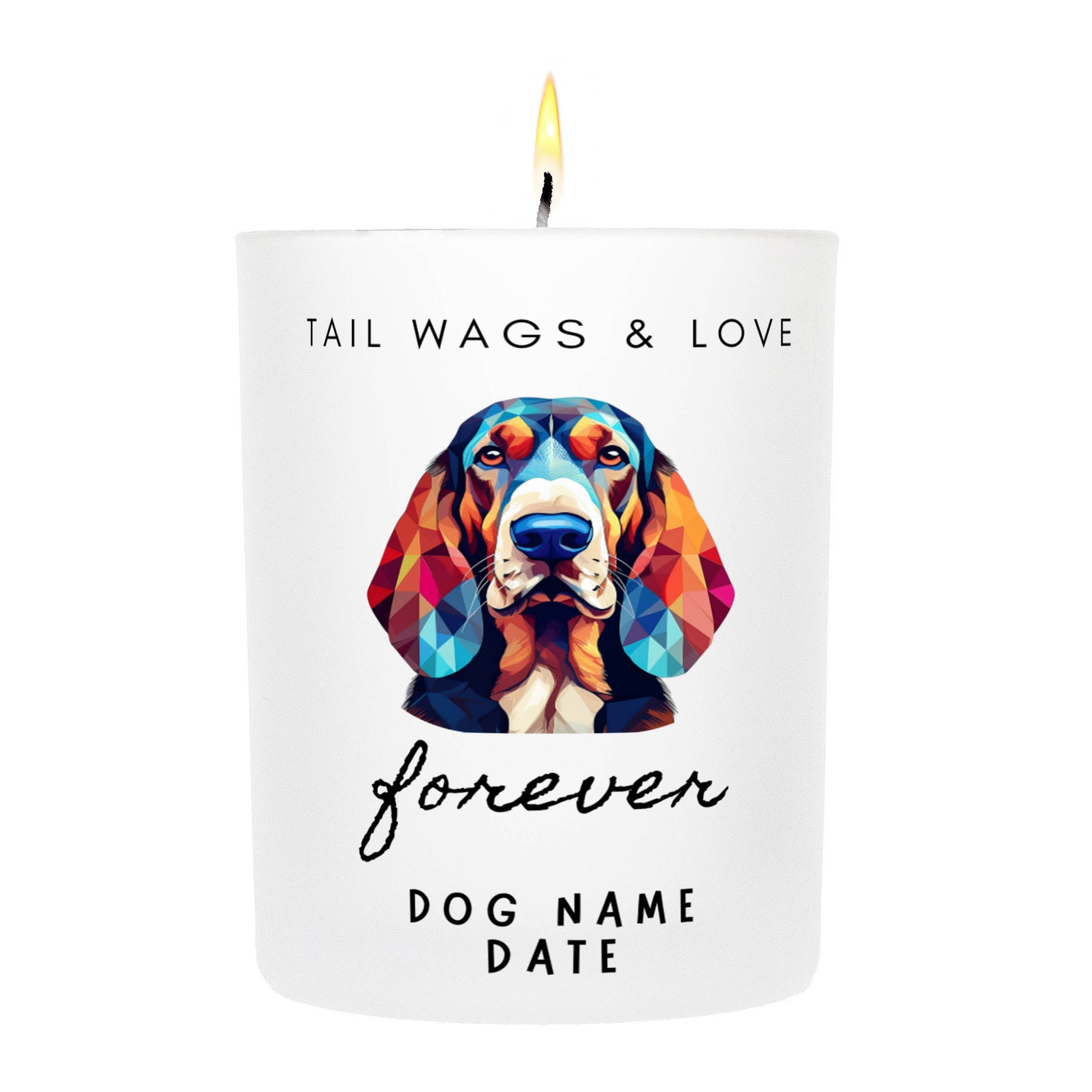 Forever in My Heartbeat Custom Candle