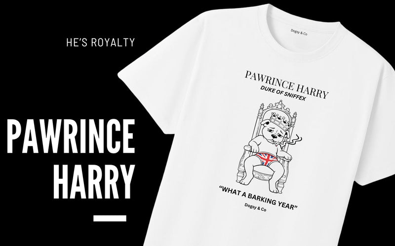 Pawrince Harry: Duke of Sniffex™ –  English Staffy