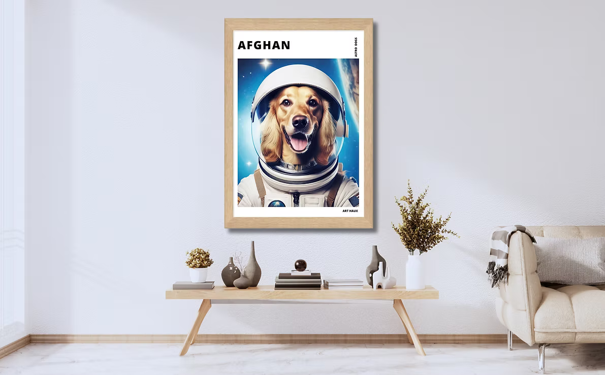 Afghan Hound Dog Art – Elegant, Regal, and Totally Fabulous
