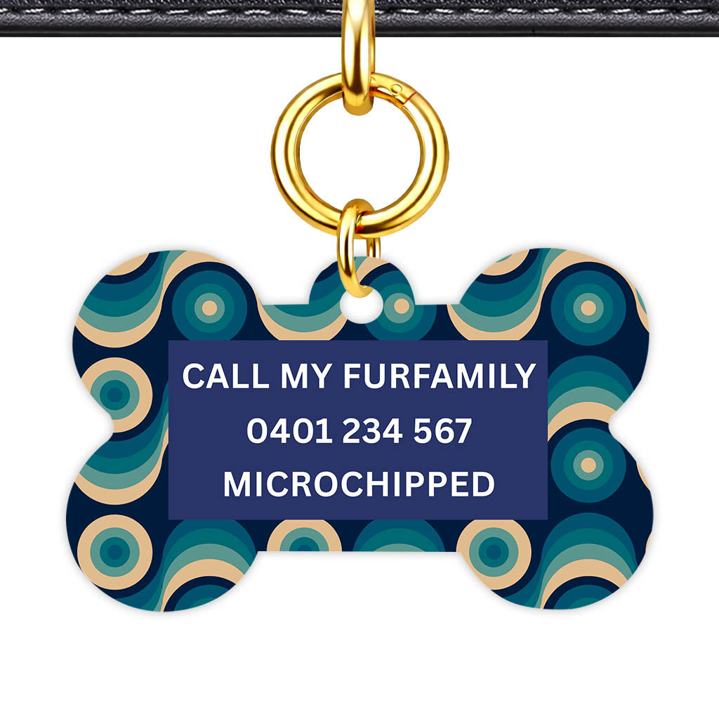 Funky 70's Blues Classic Pet ID Tag - image 12