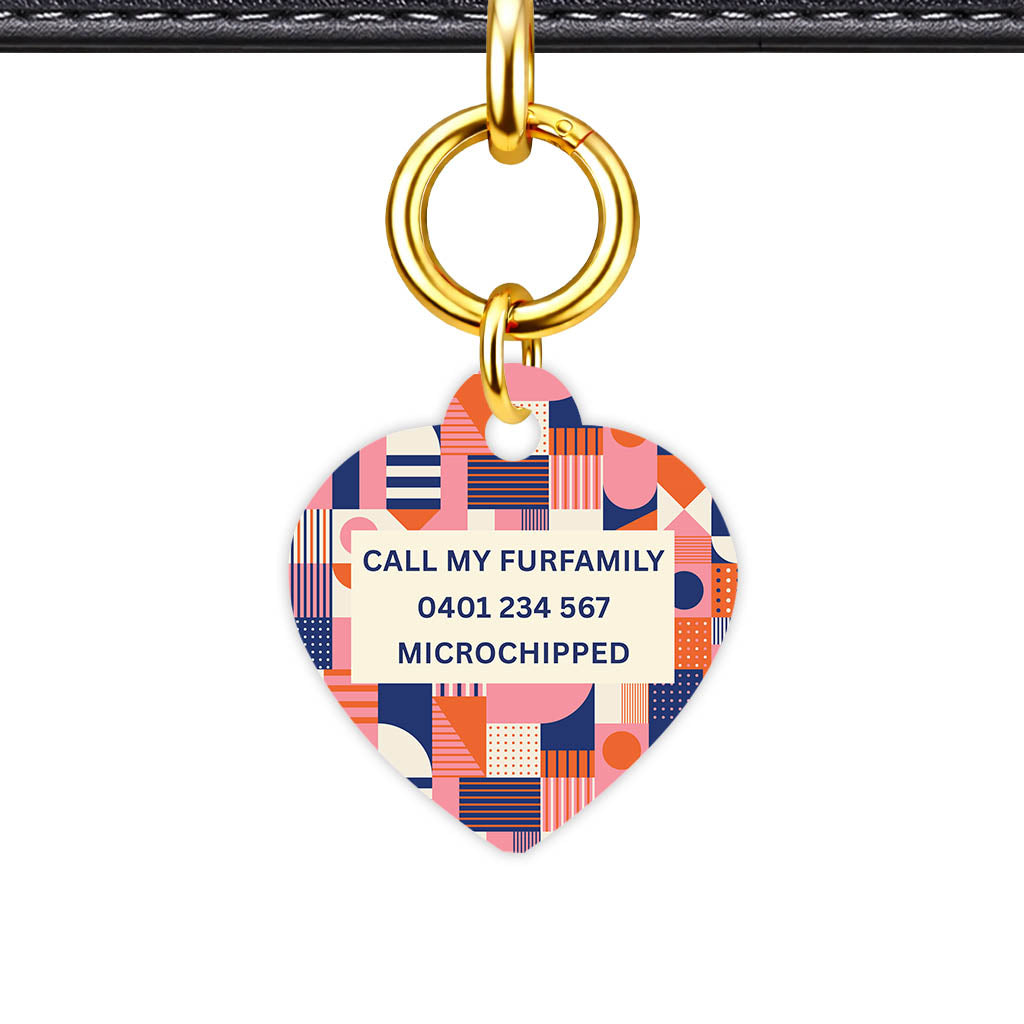 Modern Fun-k Classic Pet ID Tag - alternate view