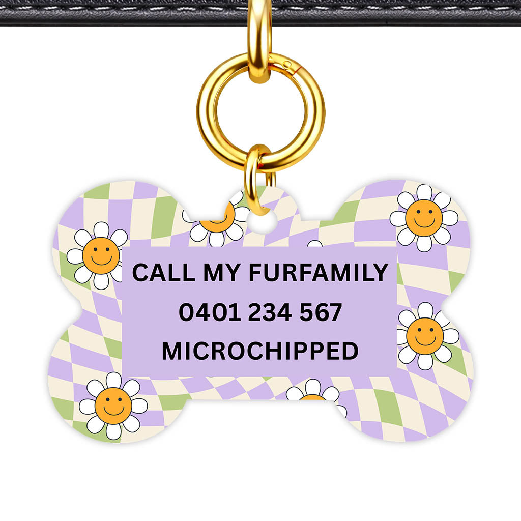 Happy Daisy Classic Pet ID Tag - image 12