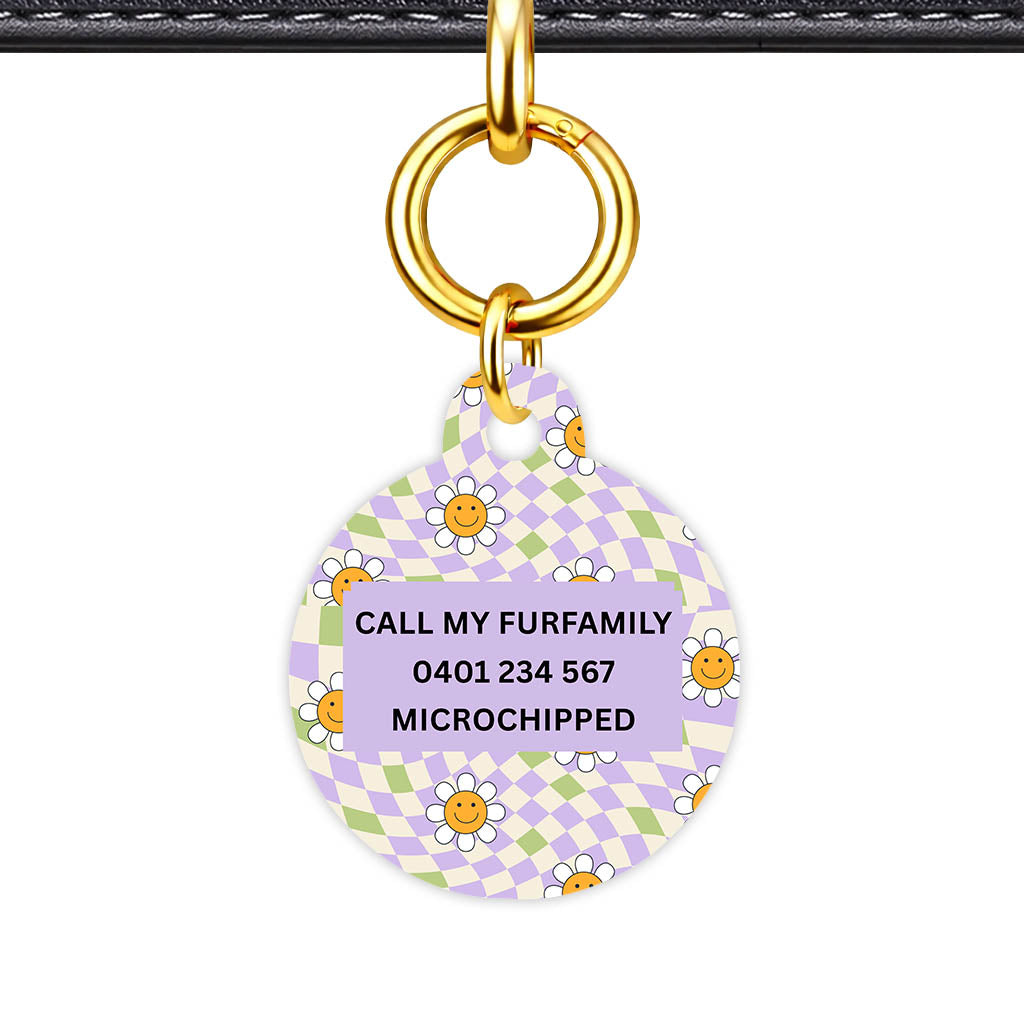 Happy Daisy Classic Pet ID Tag - image 22