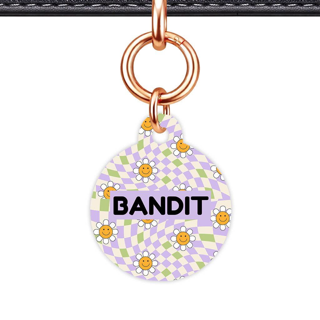 Happy Daisy QR Smart Pet ID Tag