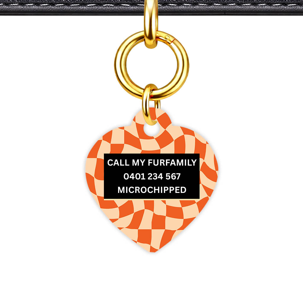 Retro Energy Classic Pet ID Tag - alternate view
