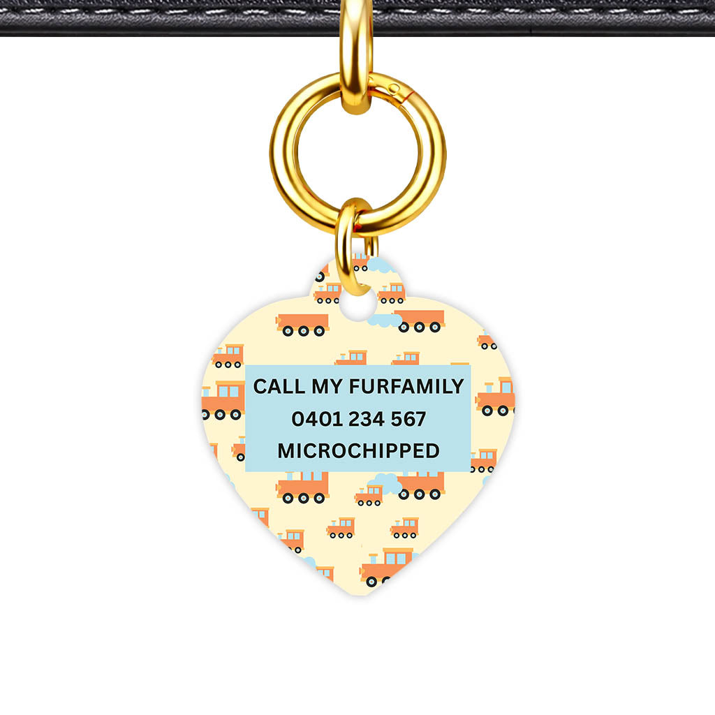 Trains Classic Pet ID Tag - alternate view