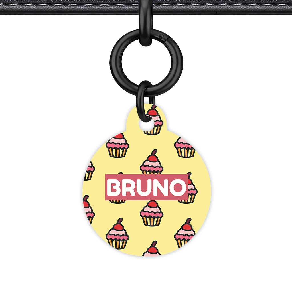 Cupcakes on Yellow Classic Pet ID Tag - image 26