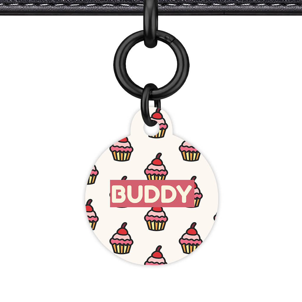Cupcake Pink Icing Classic Pet ID Tag - image 26