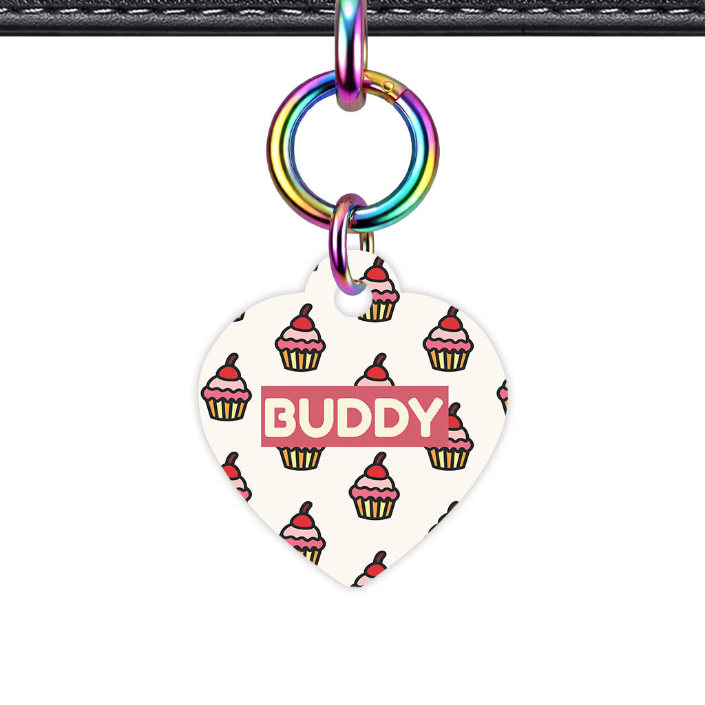 Cupcake Pink Icing Classic Pet ID Tag - image 10