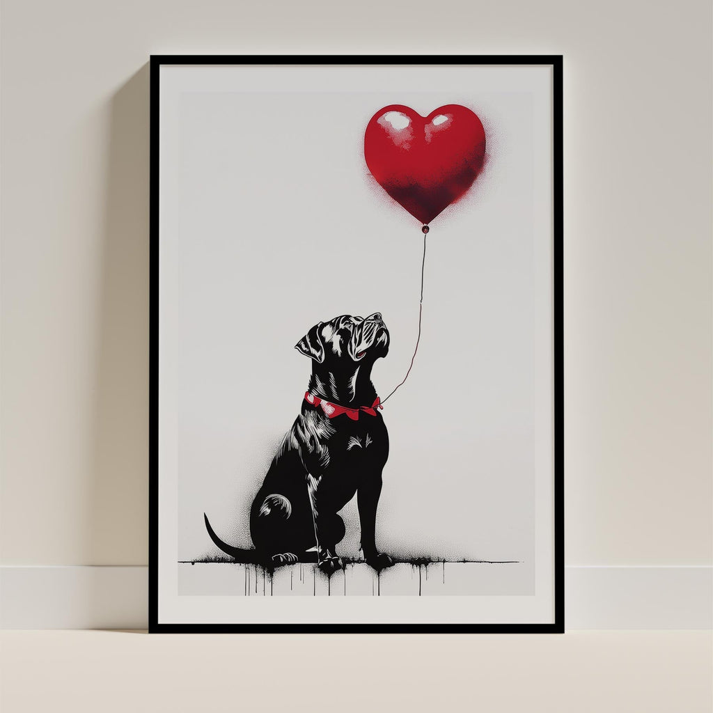 Bullmastiff DOGSY Series inspired by the Art of Banksy image 11