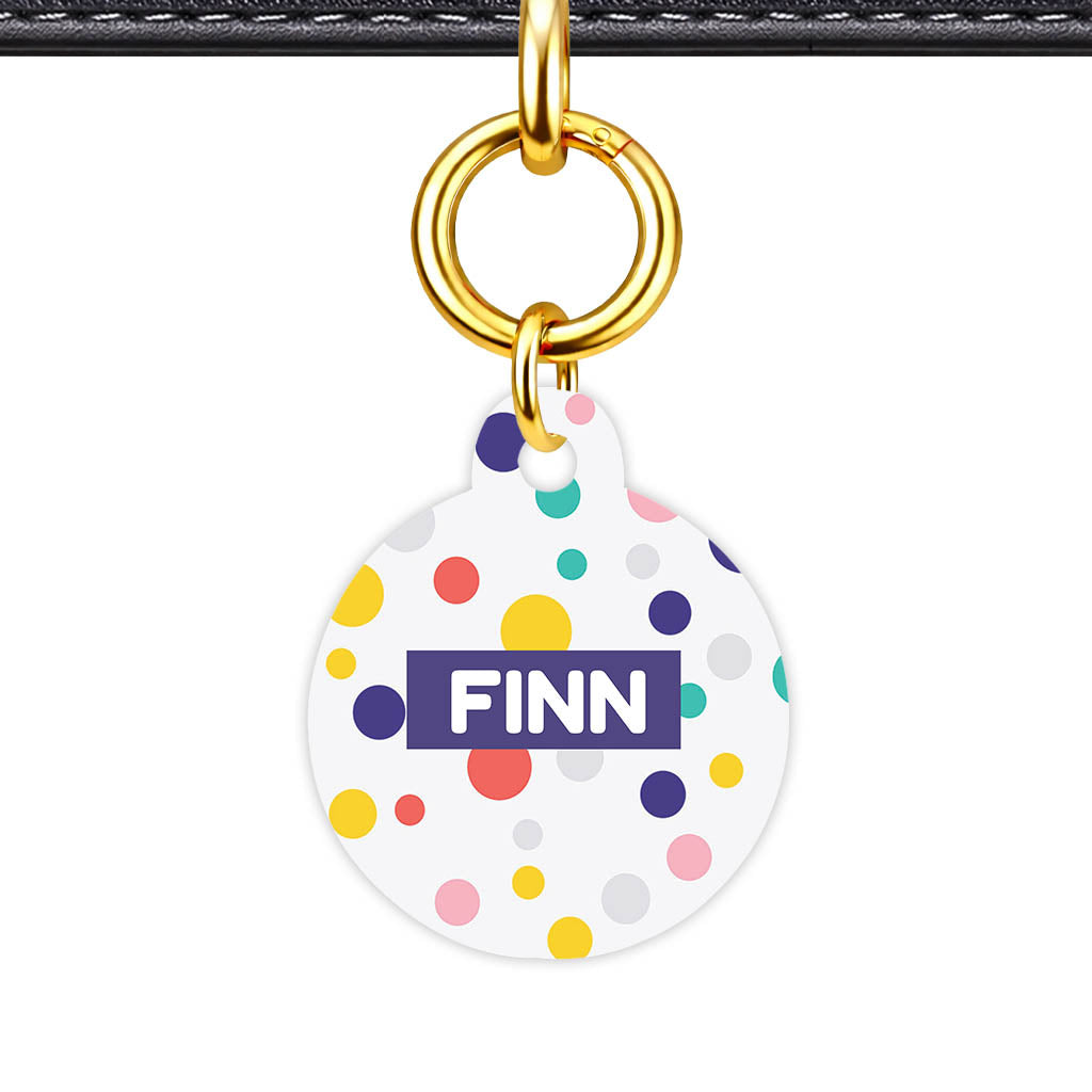 Polka Dot Colours Classic Pet ID Tag - image 21