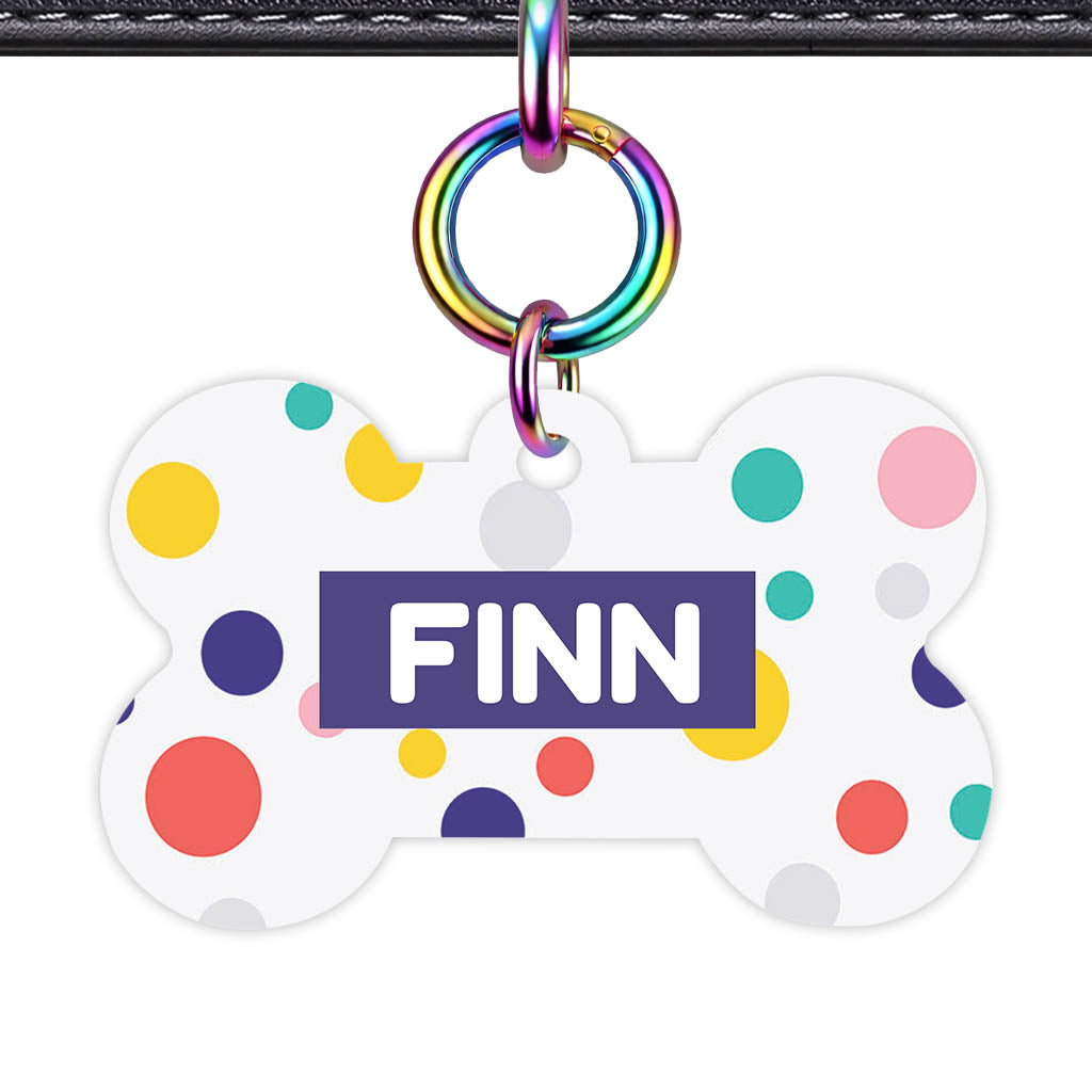 Polka Dot Colours Classic Pet ID Tag - image 20
