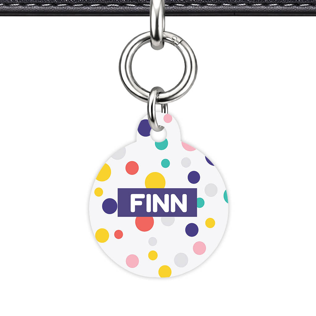 Polka Dot Colours Classic Pet ID Tag - image 23