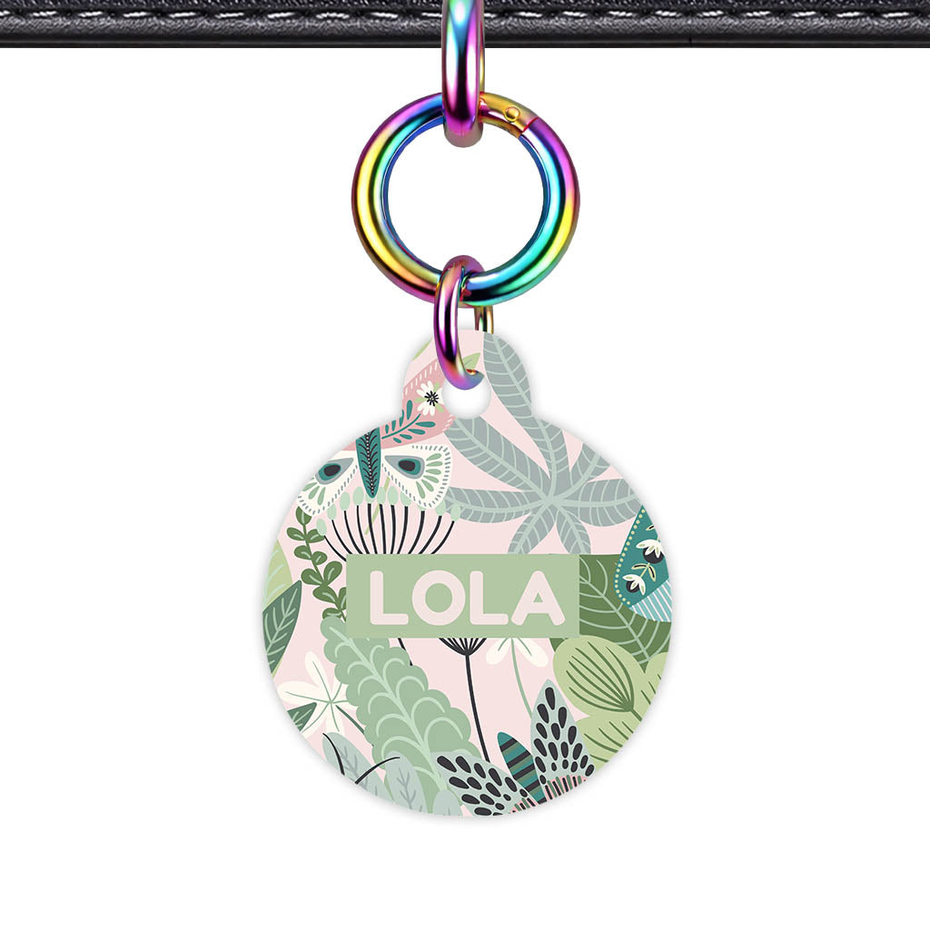 Botanical QR Smart Pet ID Tag