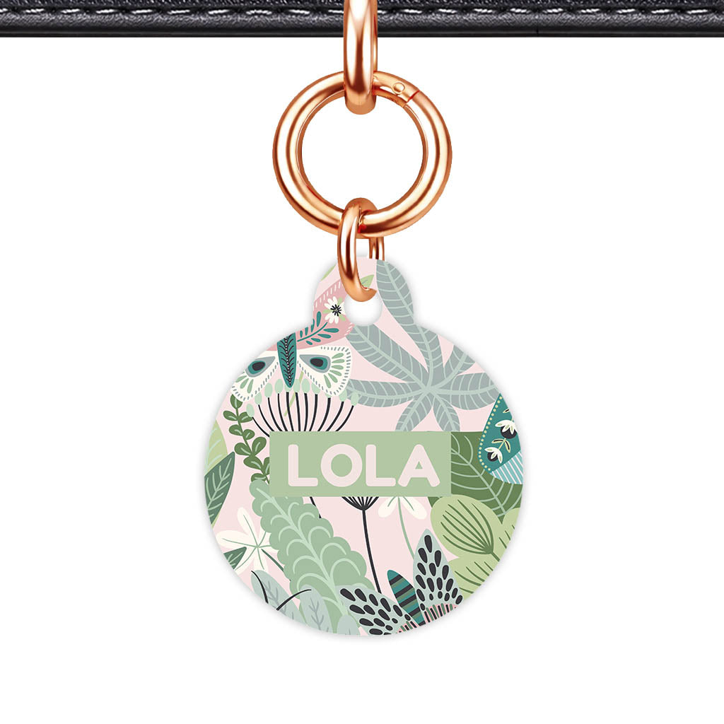 Botanical QR Smart Pet ID Tag
