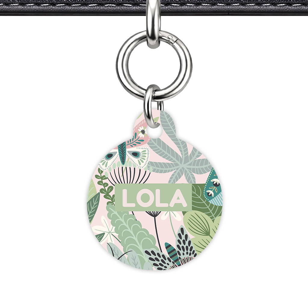Botanical QR Smart Pet ID Tag