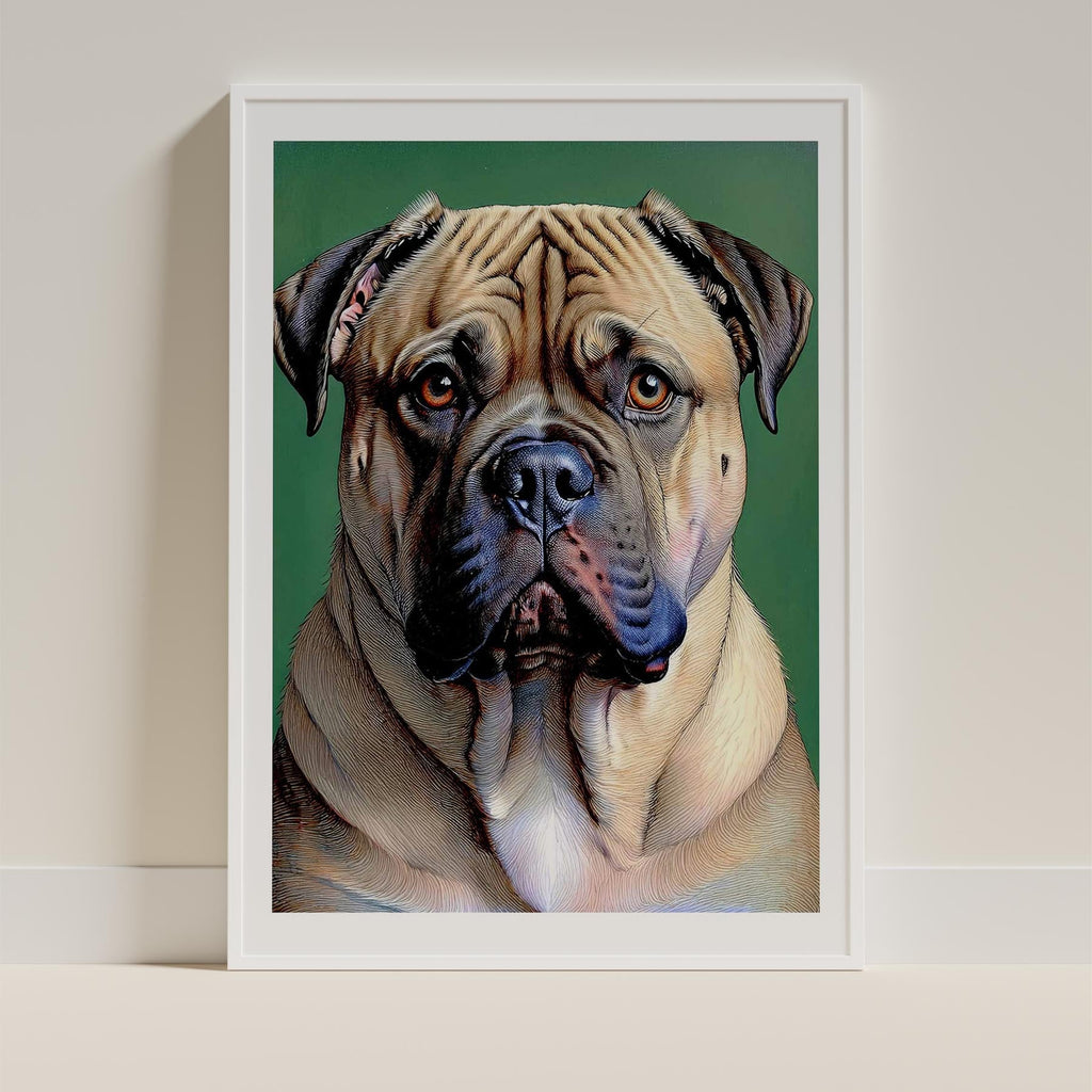 Bullmastiff Green Painted Series image 9