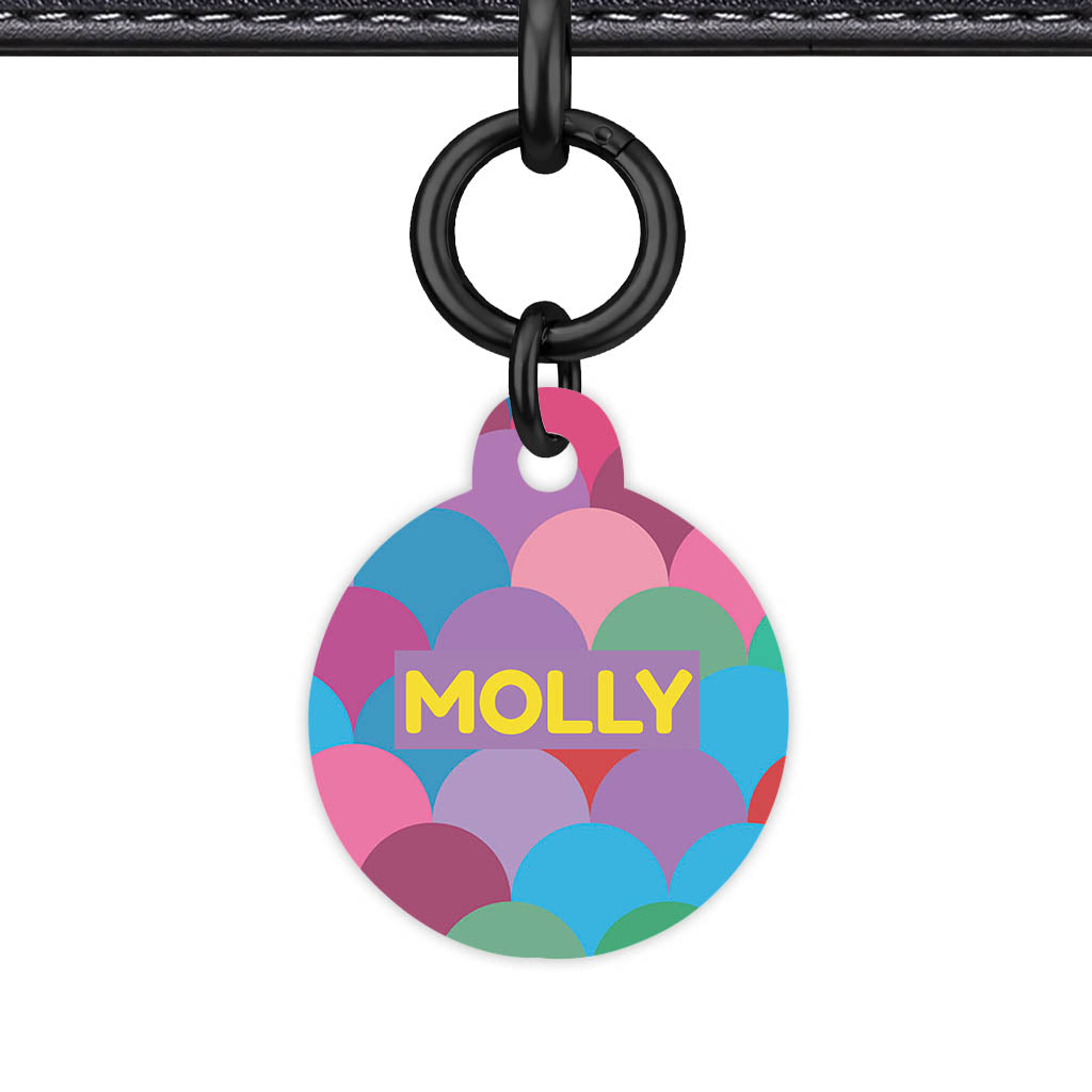 Rainbow Scallop Pop Classic Pet ID Tag - image 26