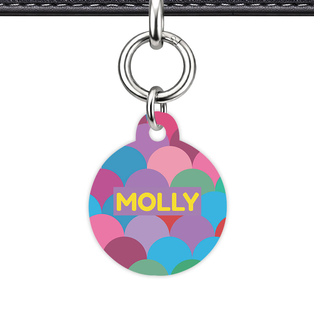 Rainbow Scallop Pop Classic Pet ID Tag - image 23