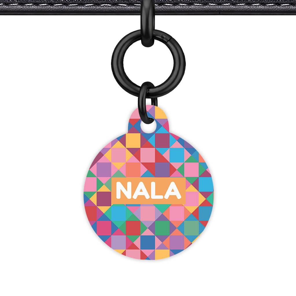 Colour Block Classic Pet ID Tag - image 26