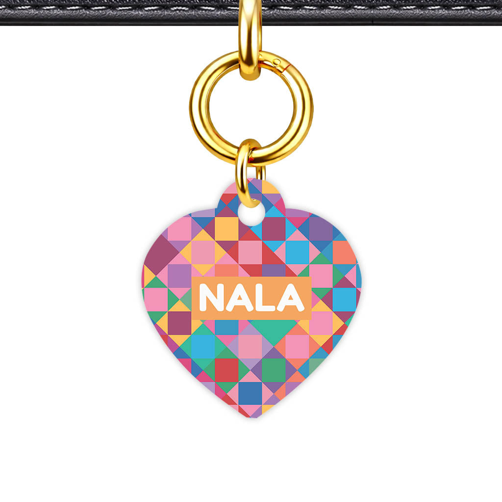 Colour Block Classic Pet ID Tag | Dogsy & Co