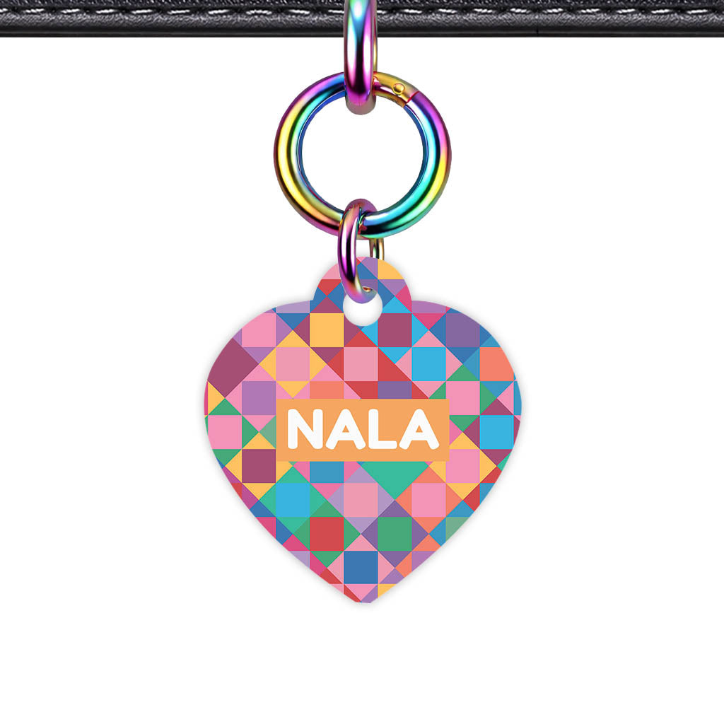 Colour Block Classic Pet ID Tag - image 10