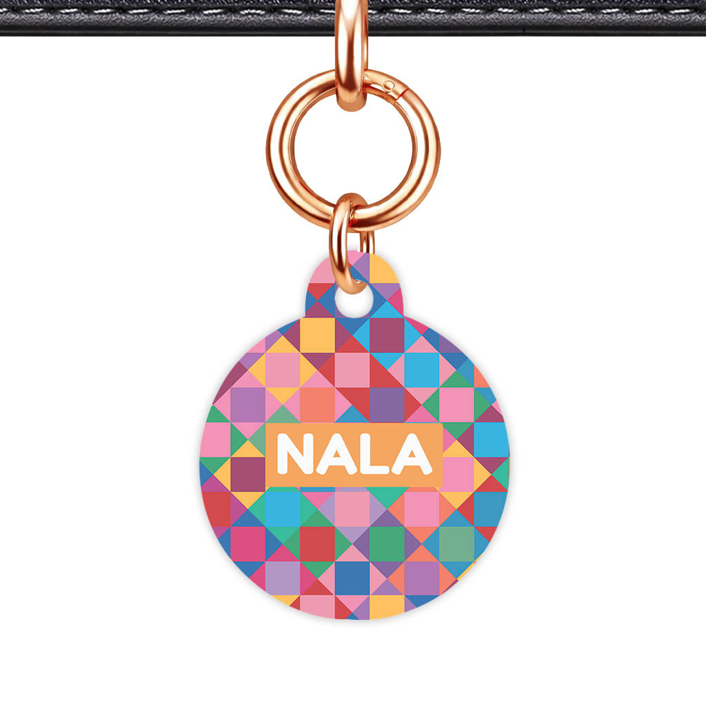 Colour Block Classic Pet ID Tag - image 24