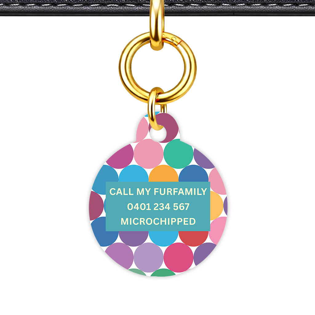 Happy Dot Pop Classic Pet ID Tag - image 22