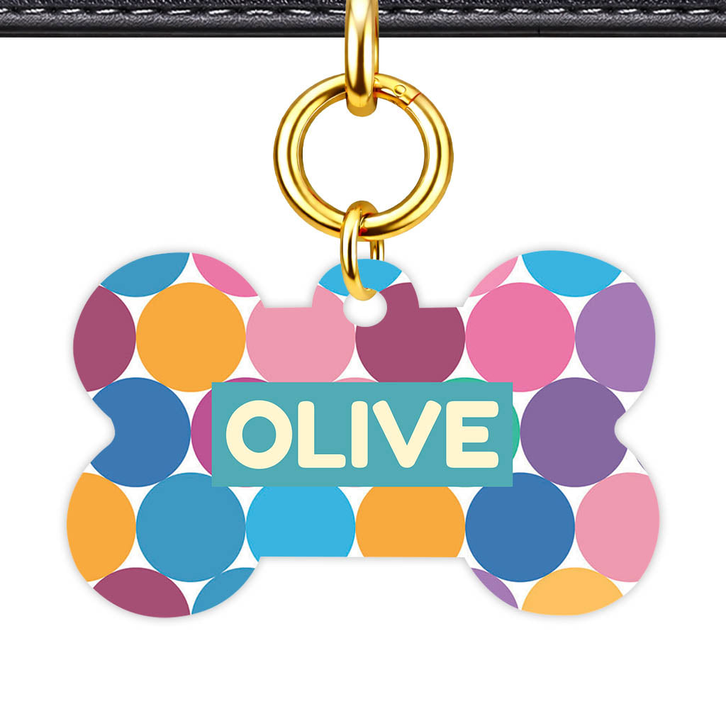 Happy Dot Pop Classic Pet ID Tag - image 11