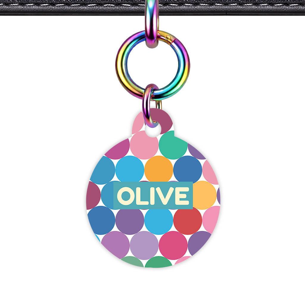 Happy Dot Pop Classic Pet ID Tag - image 30