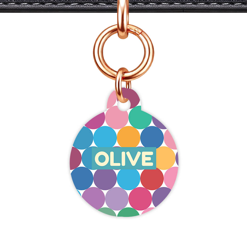 Happy Dot Pop Classic Pet ID Tag - image 24