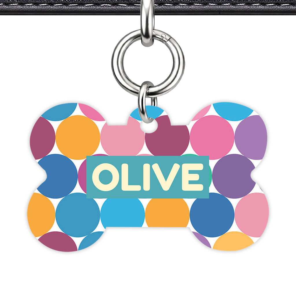 Happy Dot Pop Classic Pet ID Tag - image 13