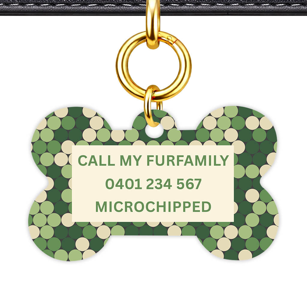 Forest Dot Harmony Classic Pet ID Tag - image 12