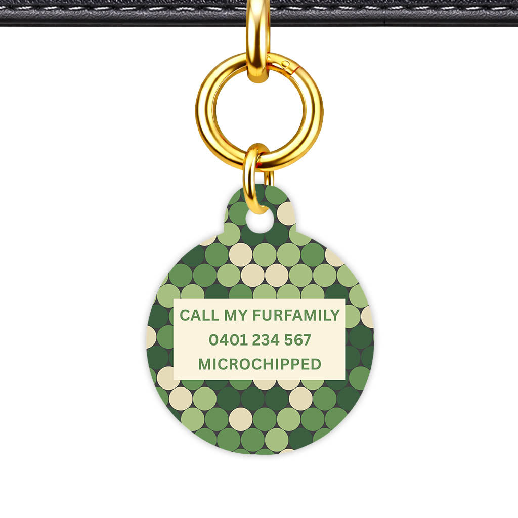 Forest Dot Harmony Classic Pet ID Tag - image 22