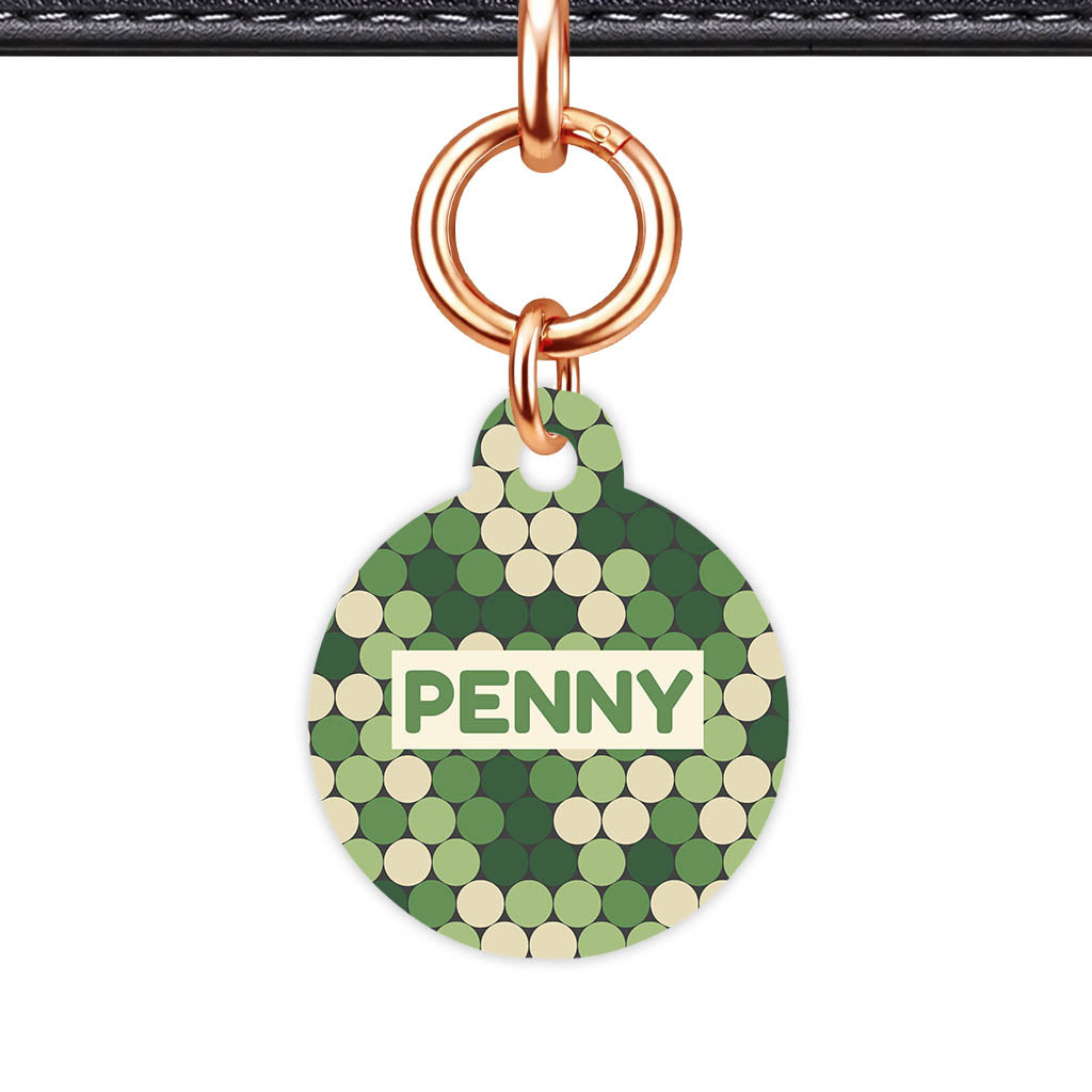 Forest Dot Harmony QR Smart Pet ID Tag