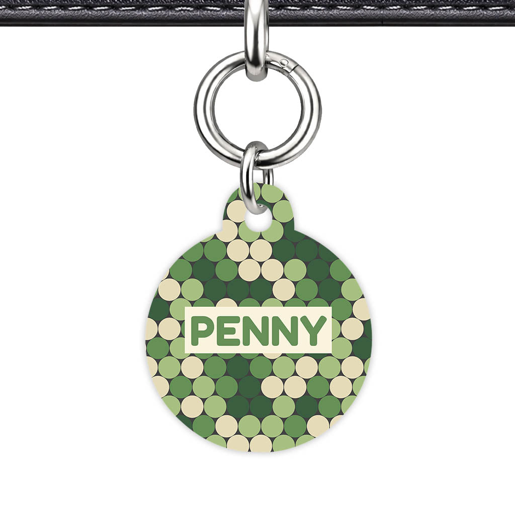 Forest Dot Harmony QR Smart Pet ID Tag