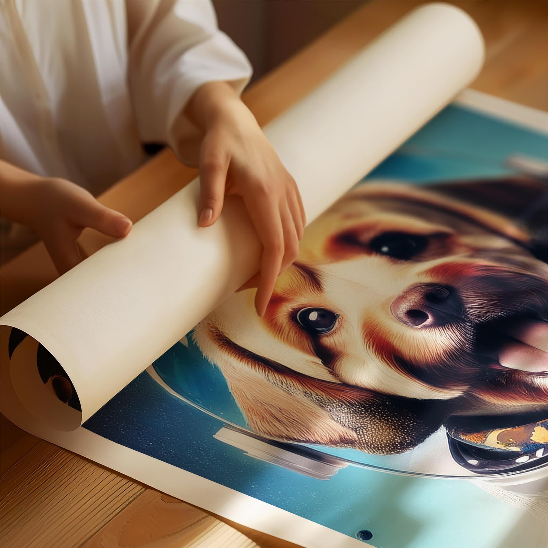 Cavoodle Astronaut Dog Series image 1