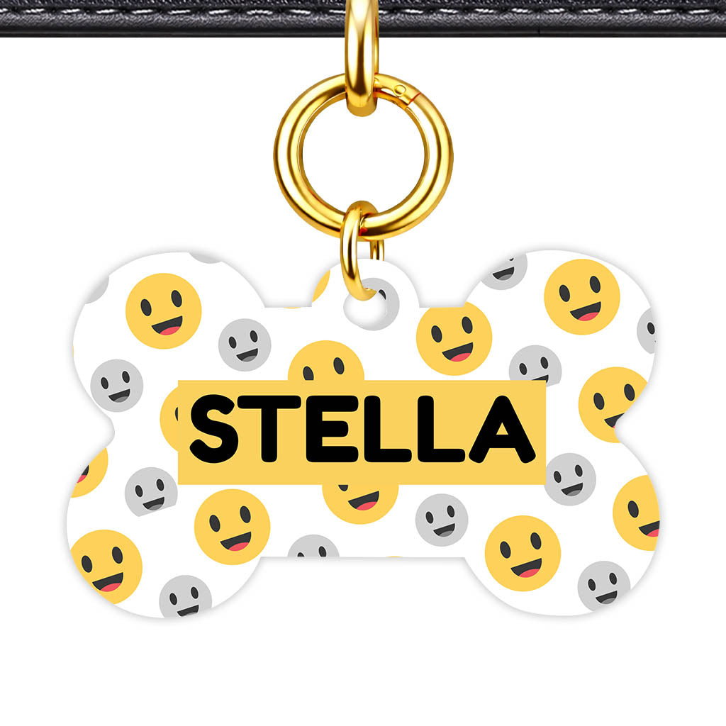 Happy Face Classic Pet ID Tag - image 11