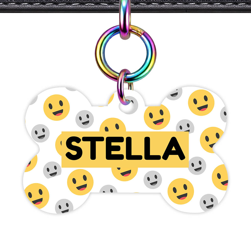 Happy Face Classic Pet ID Tag - image 20