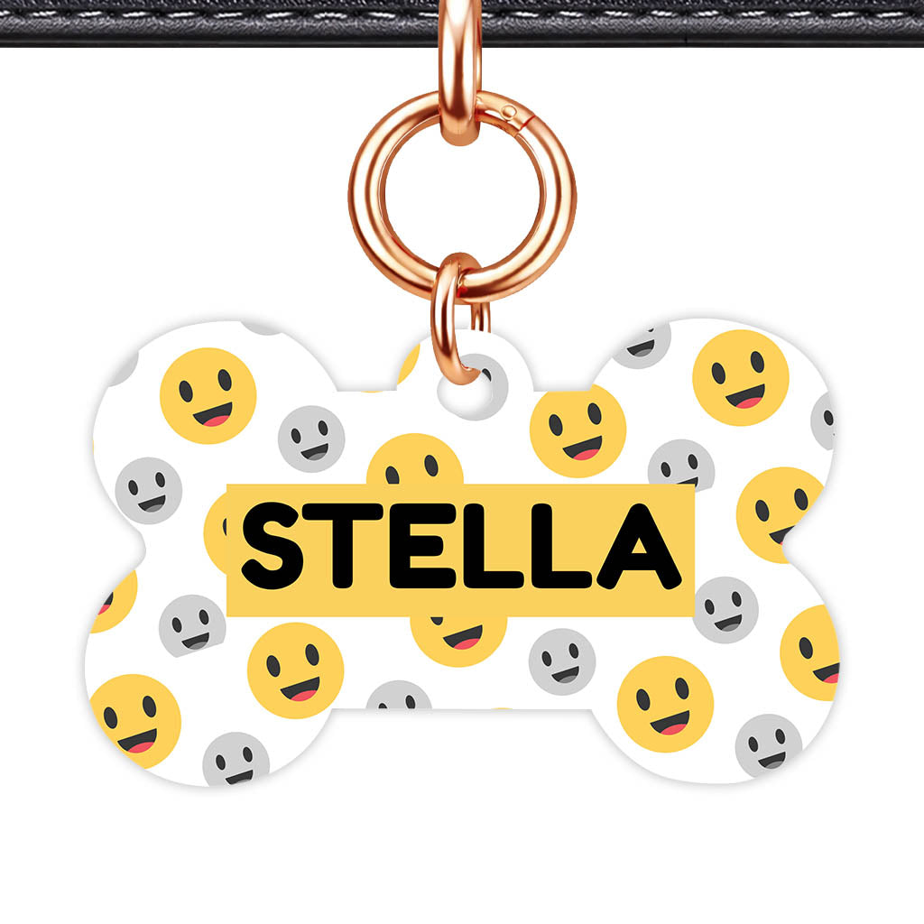 Happy Face Classic Pet ID Tag - image 14