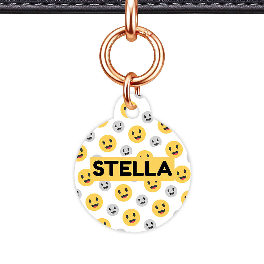 Happy Face Classic Pet ID Tag - image 24