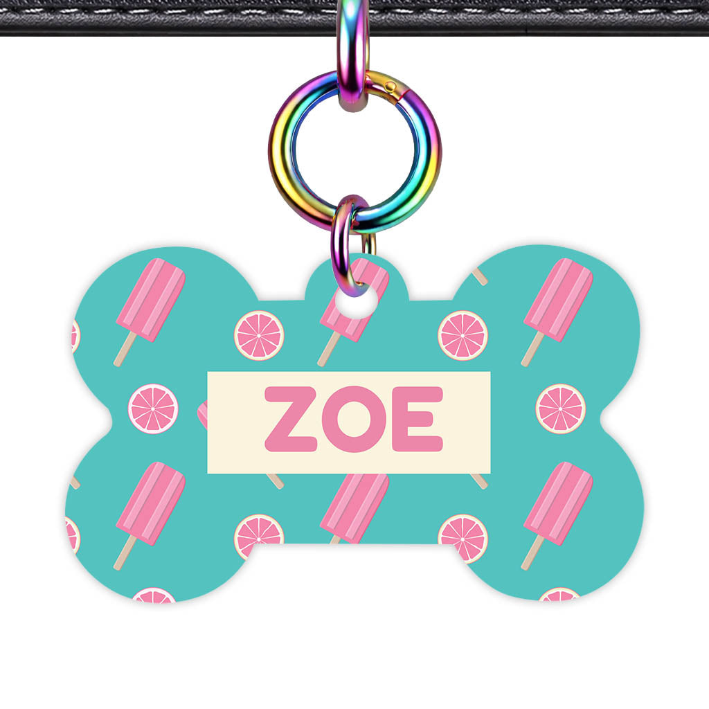 Pinky Popsicle Party Classic Pet ID Tag - image 20