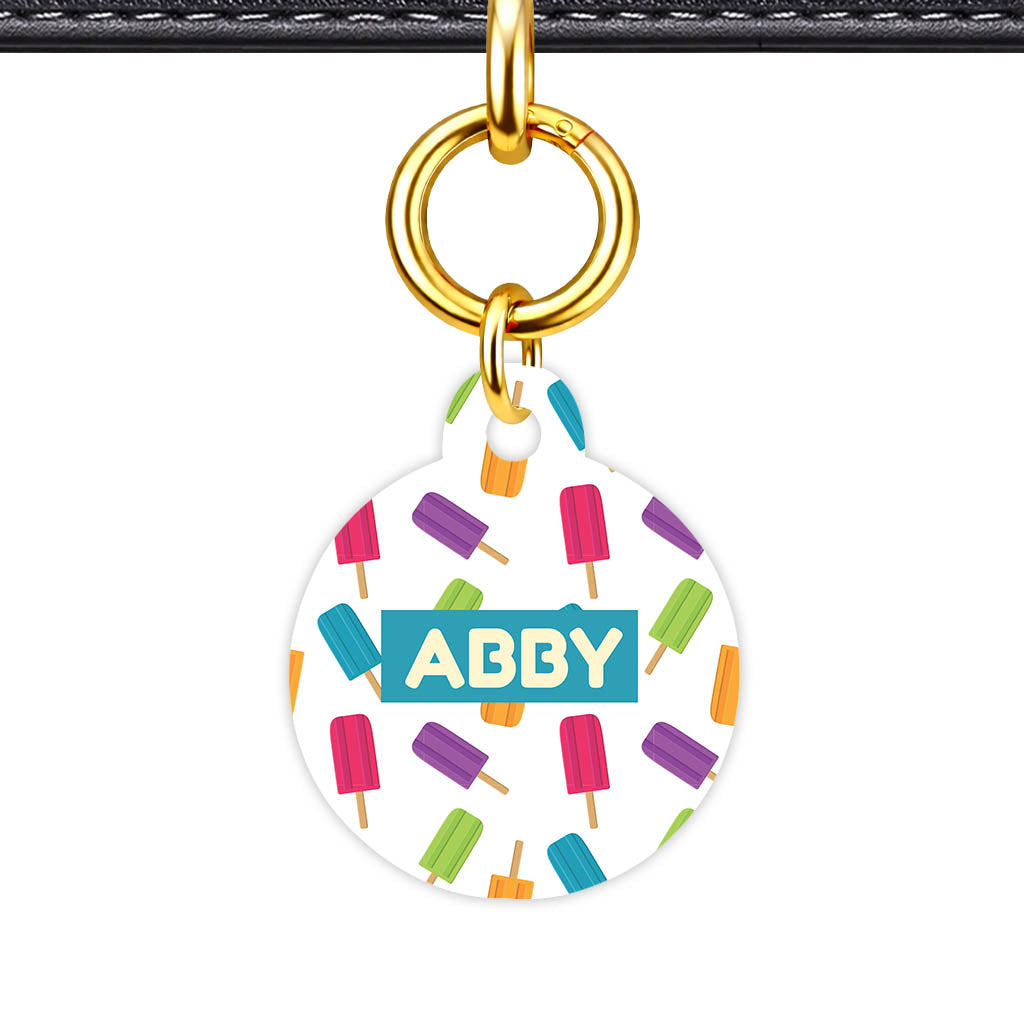 Rainbow Popsicle Parade Classic Pet ID Tag - image 21