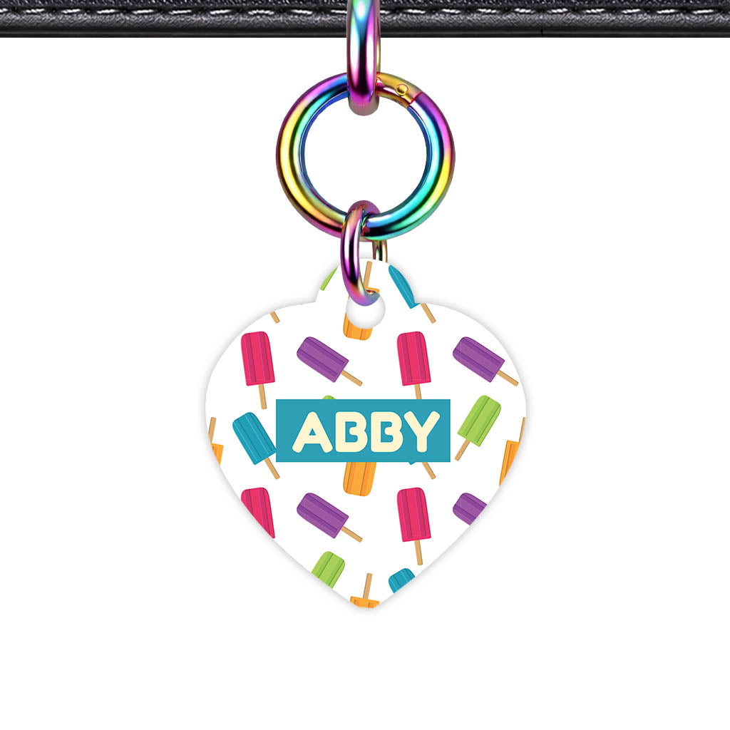 Rainbow Popsicle Parade Classic Pet ID Tag - image 10