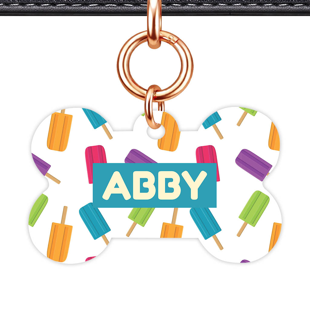 Rainbow Popsicle Parade Classic Pet ID Tag - image 14