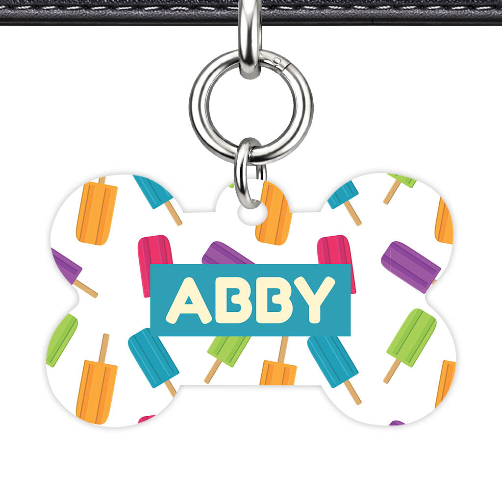 Rainbow Popsicle Parade Classic Pet ID Tag - image 13